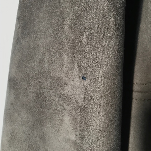 Structured suede coat - Picture 5 of 5